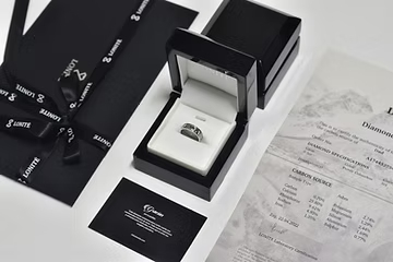 LONITÉ sends ashes and hair to Switzerland to turn ashes and hair into diamonds.