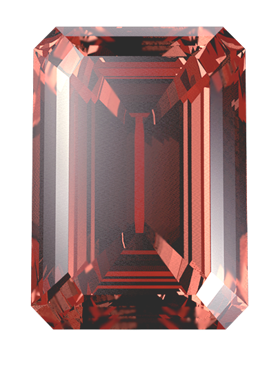 Hair or cremation ashes are turned into a red LONITÉ memorial diamond